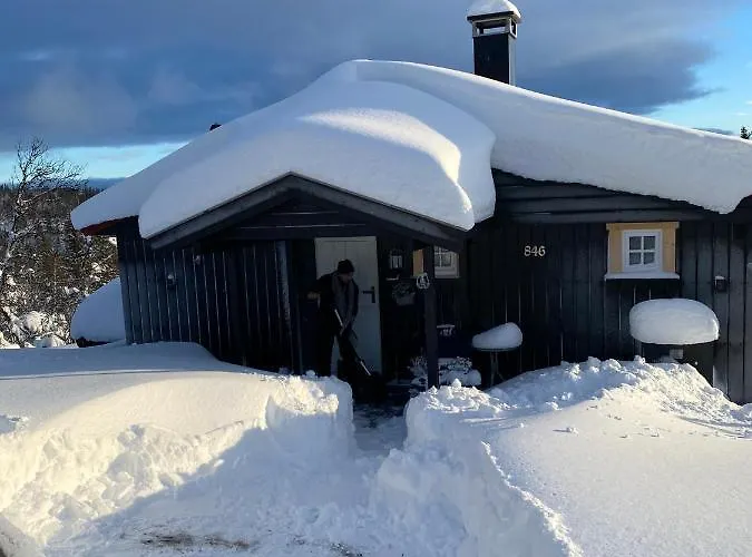 In The Mountain, With Solar Energy Vollen