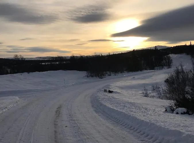 In The Mountain, With Solar Energy بيت للعطل Vollen